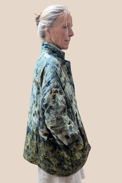 Sharol Cotton Leaf Jacket