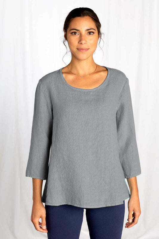 Cut Loose 3/4 SLV Aline Top Cathedral