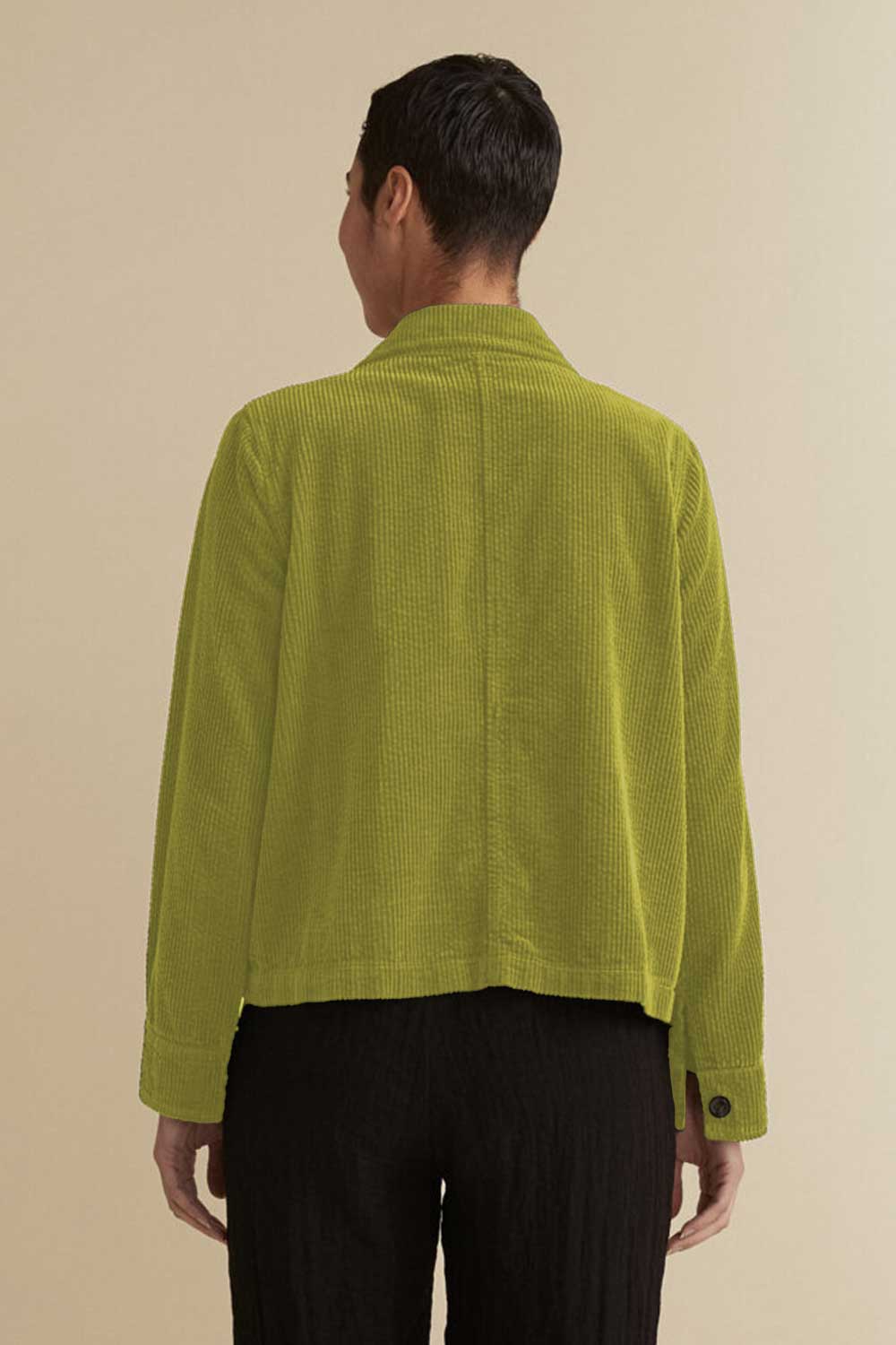 Lux Cord Cropped Jacket