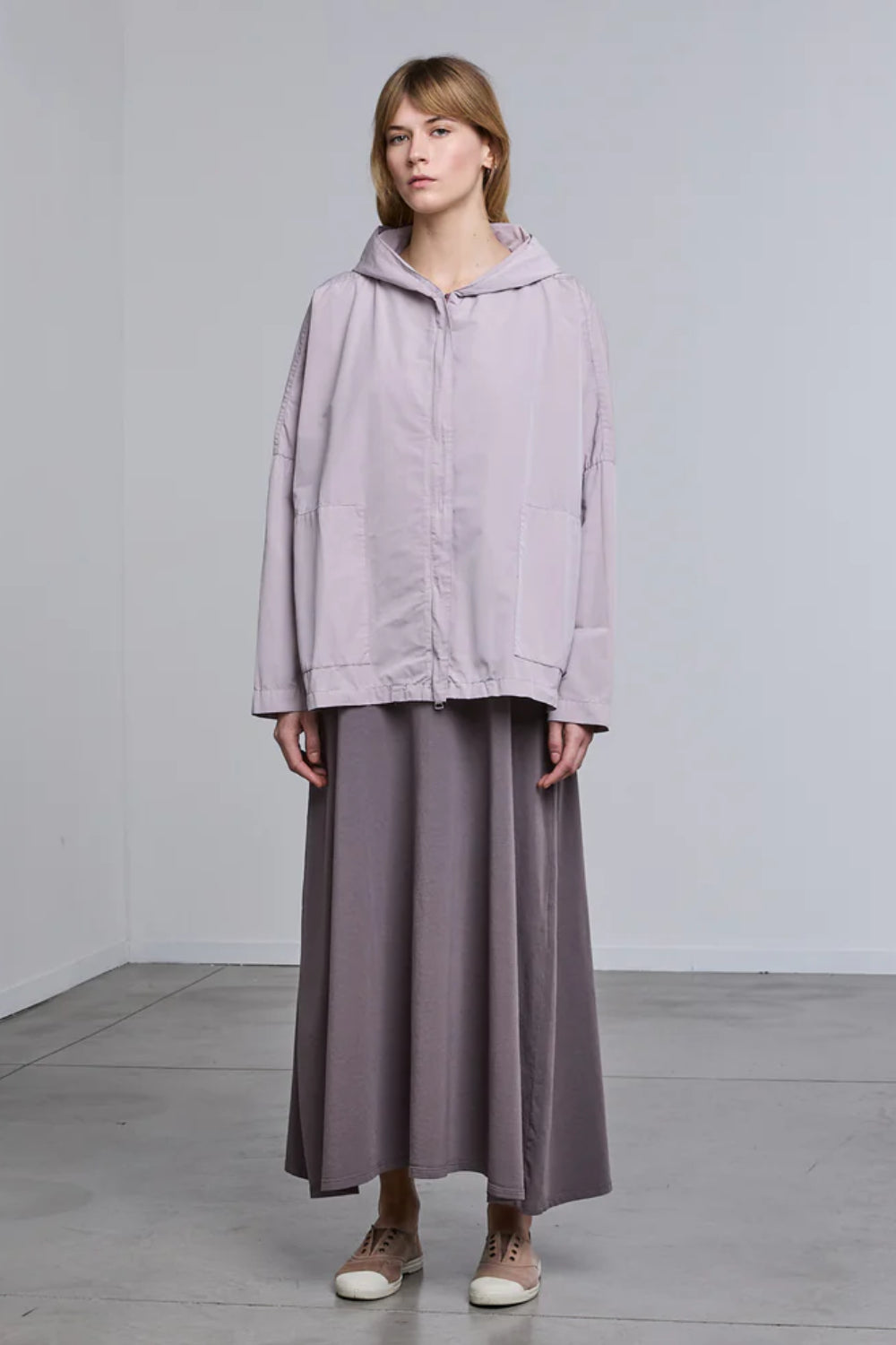 Over Hooded Jacket