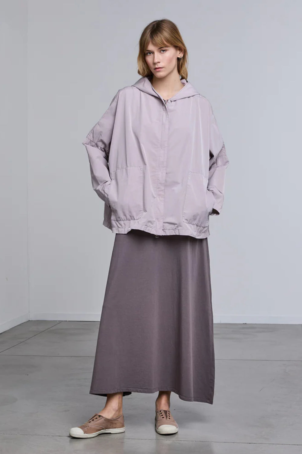 Over Hooded Jacket