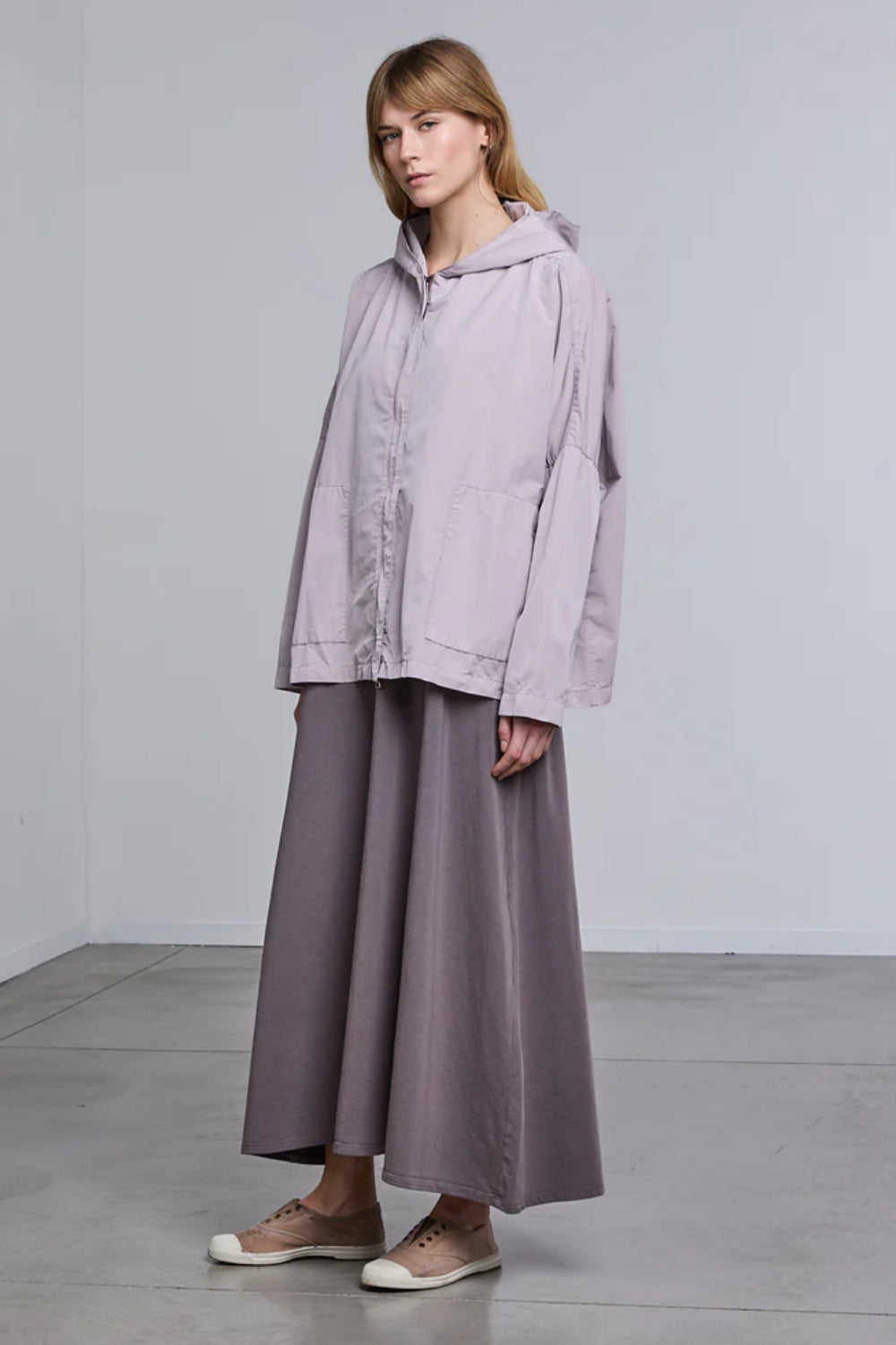 Over Hooded Jacket