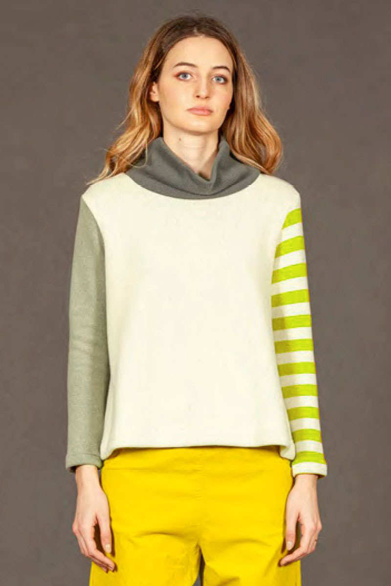 Mama B Mores Jumper Linfa Green