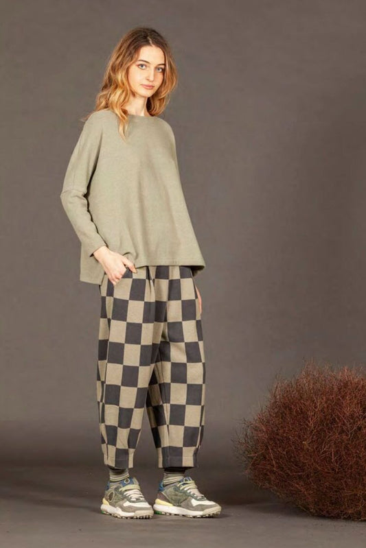 Mama B Martis Jumper Linfa Green