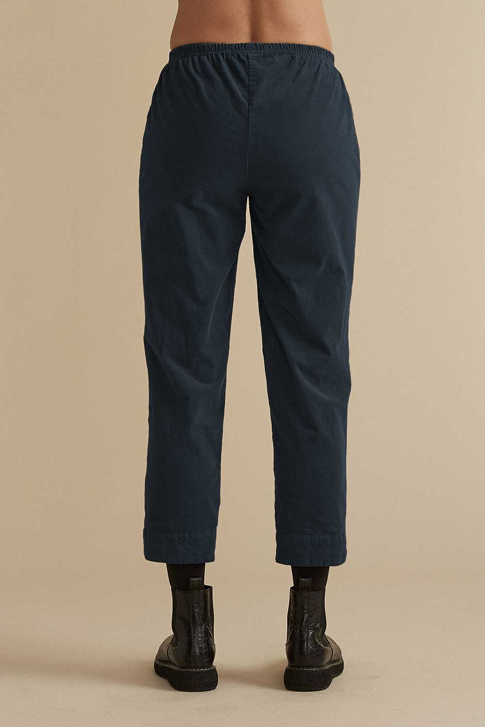 Mini Cord Tapered Crop Pants