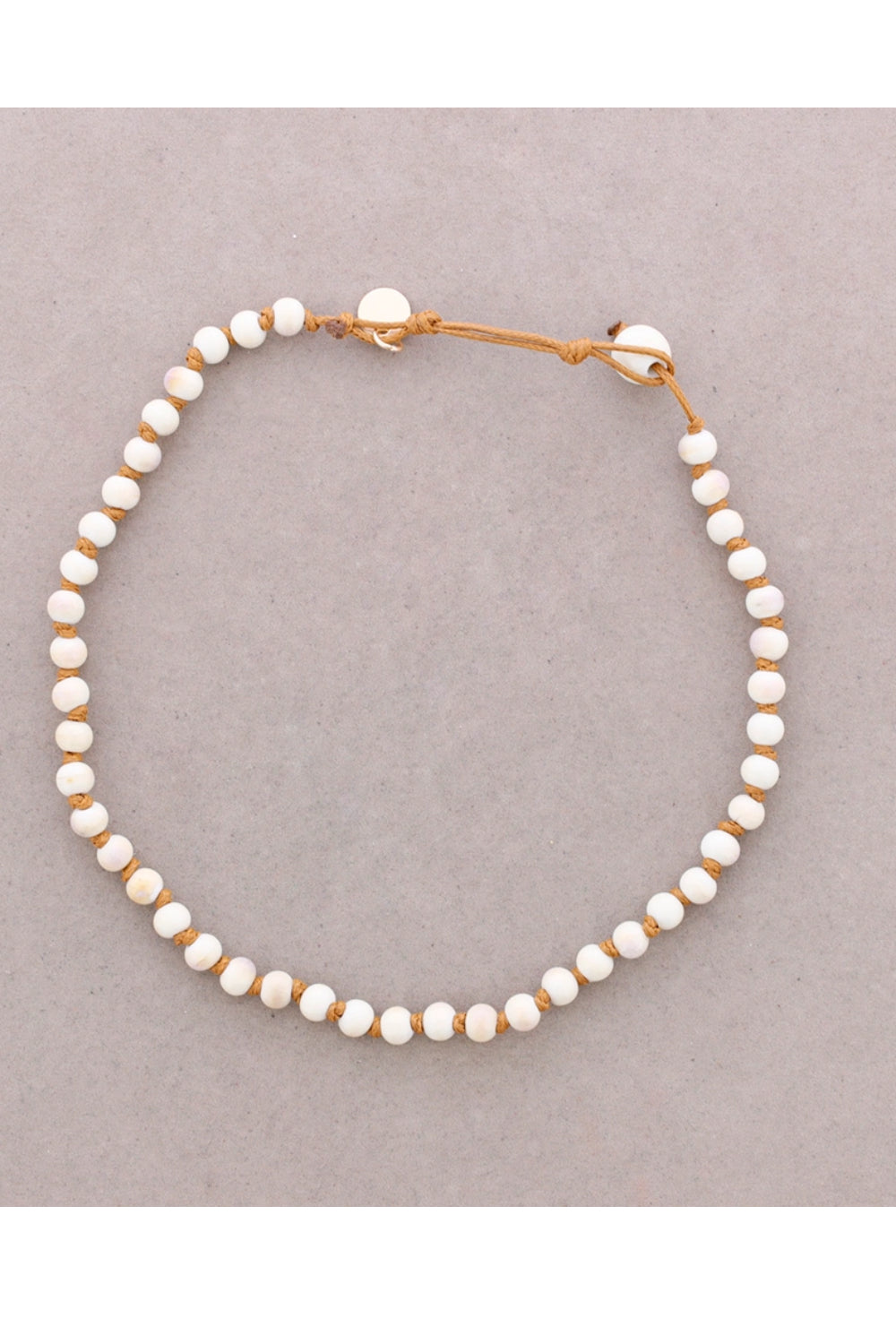 Small Ceramic Bead Necklace