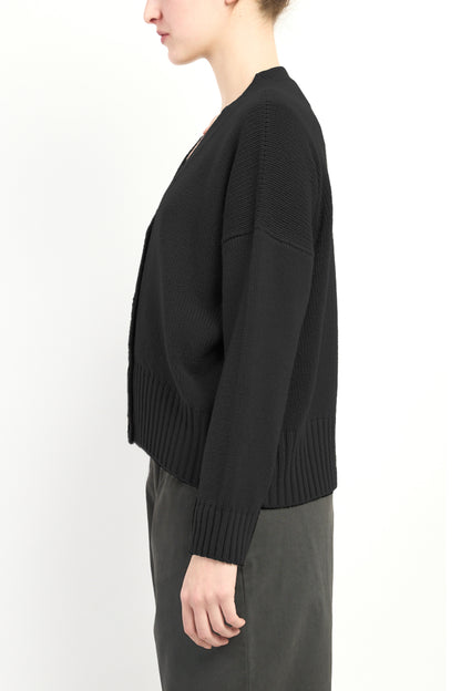 Ribbed Knit Cardigan