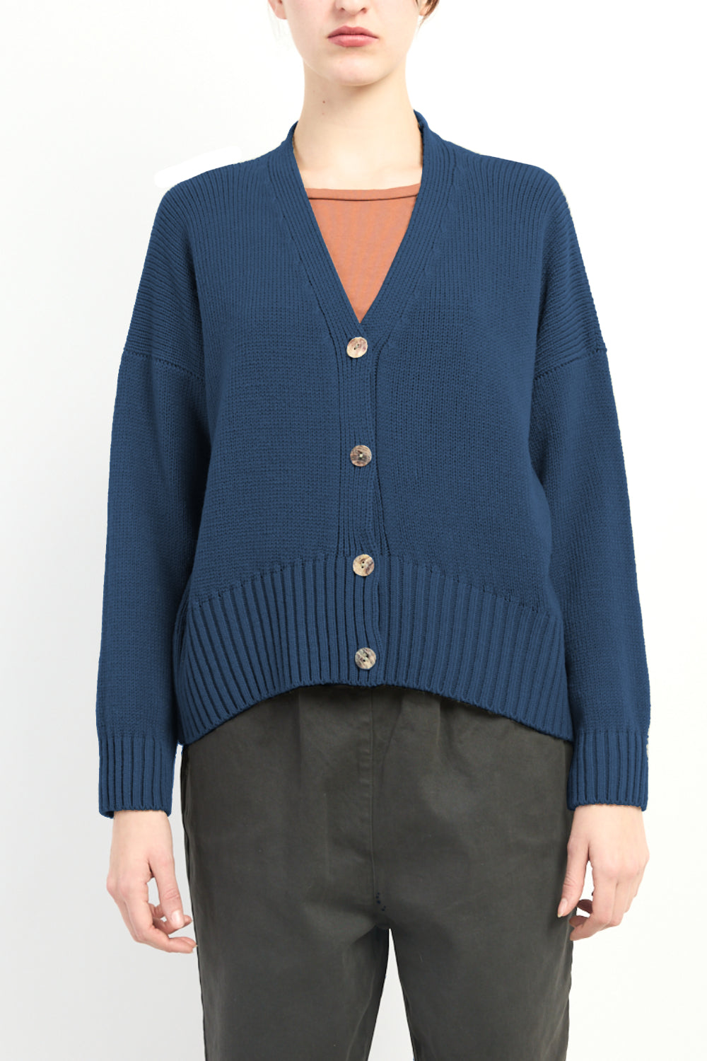 Ribbed Knit Cardigan