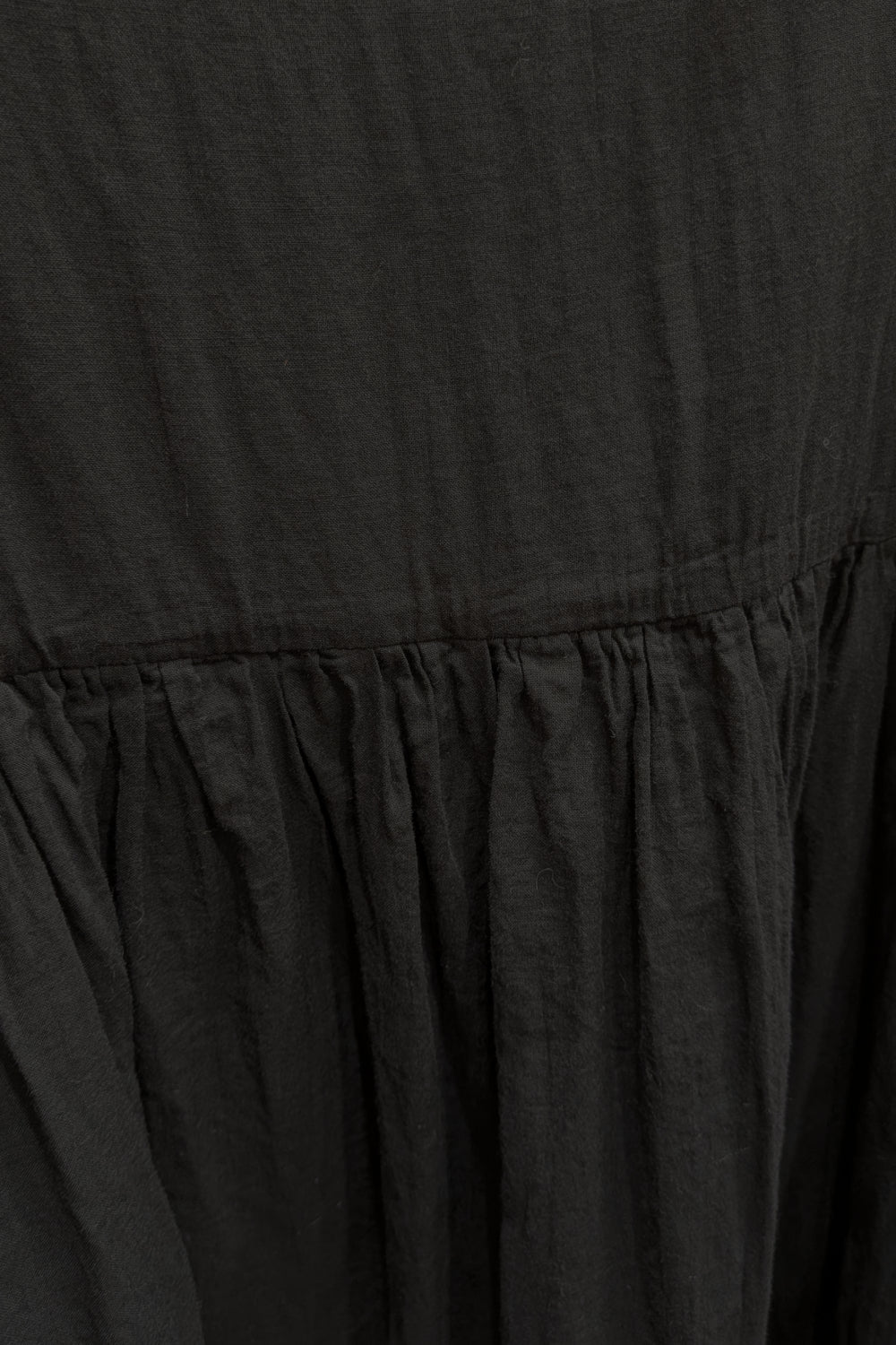 Short Sleeved Muslin Dress