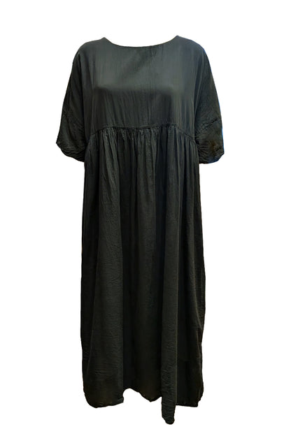 Short Sleeved Muslin Dress