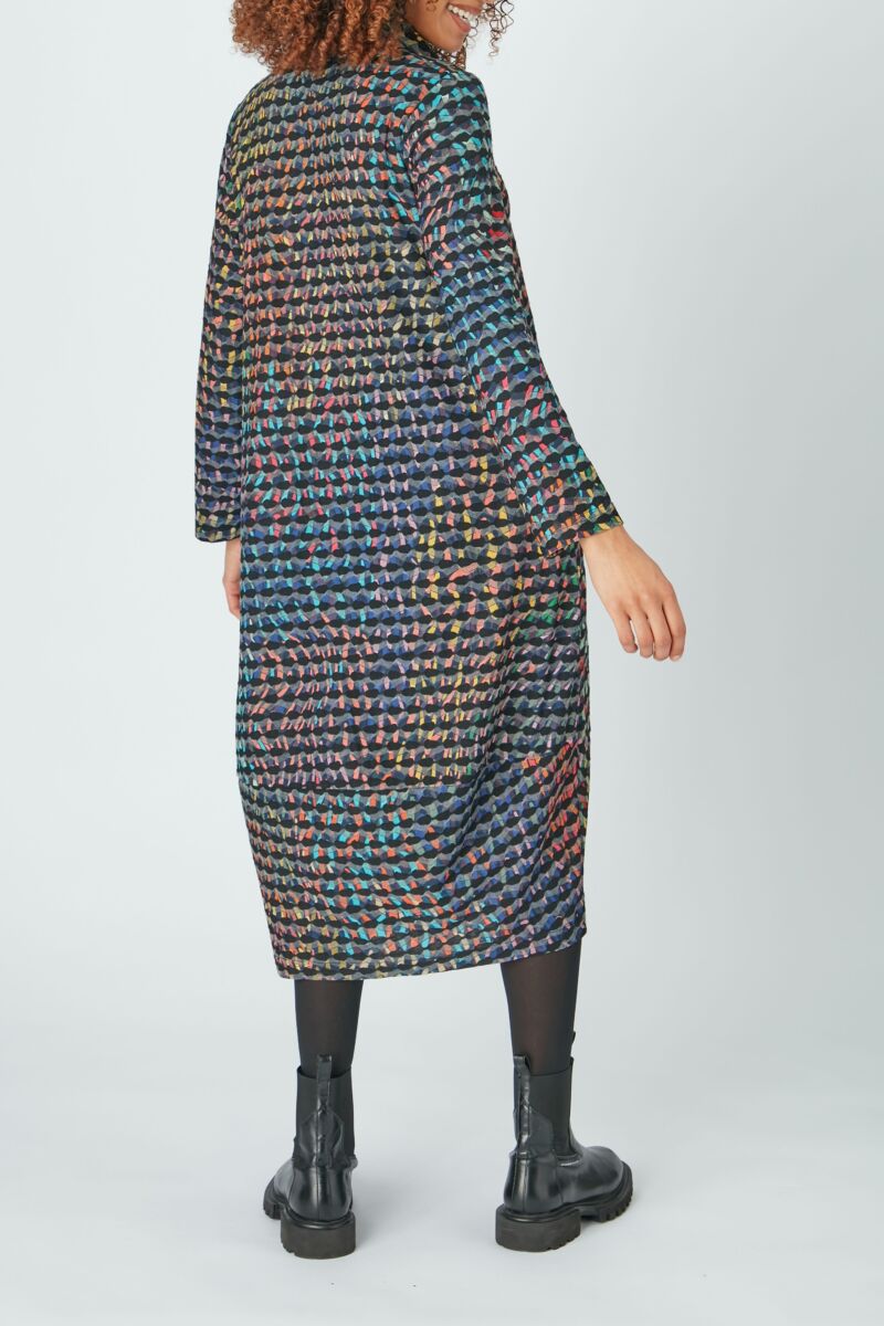Sahara Multi Confetti Dress Black