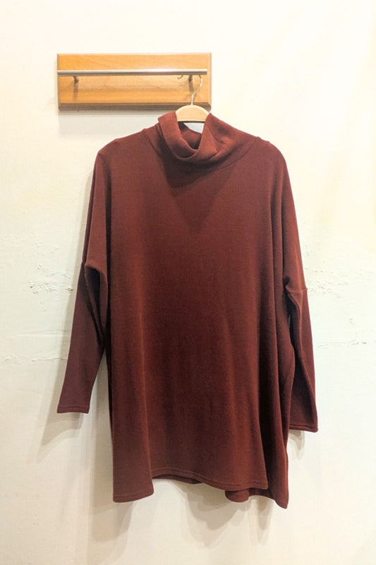 Turtleneck Soft Maxi Sweater