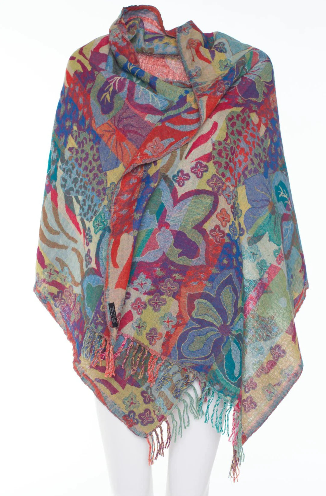 Nila Rubia Jungle Flower Shawl 