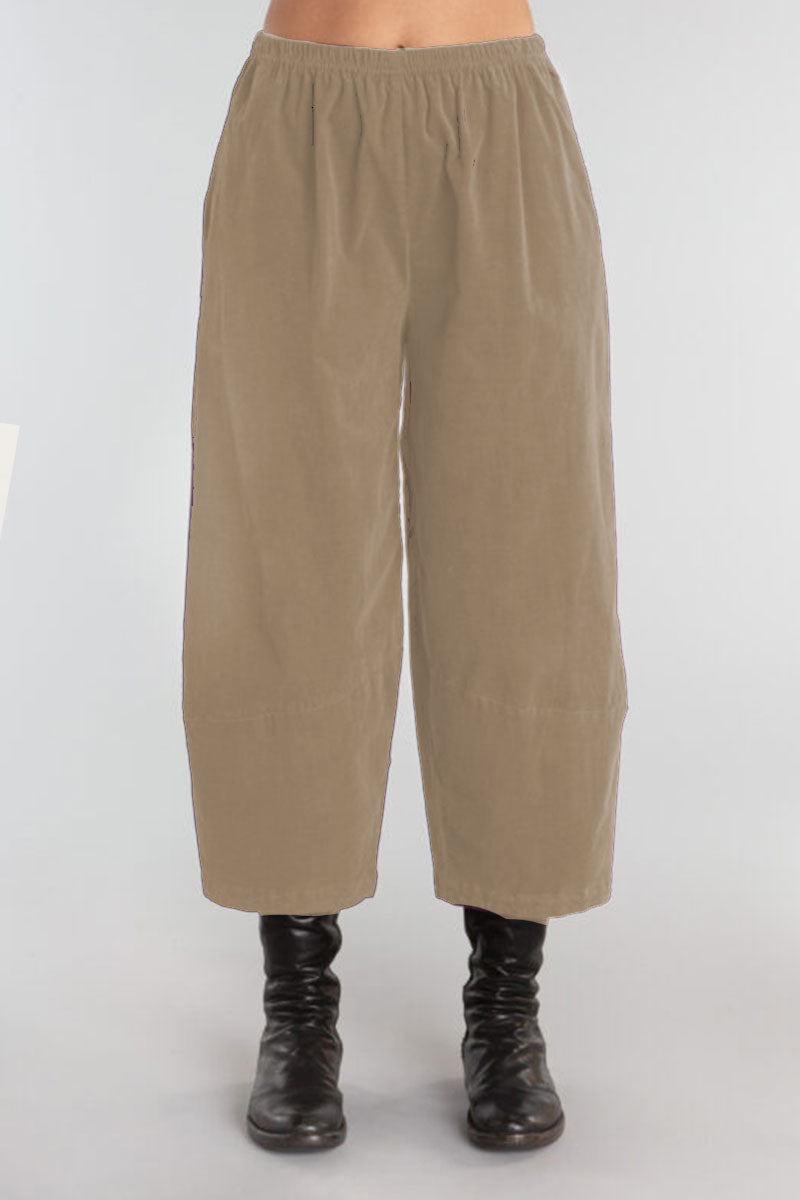 Cut Loose Lantern Mini Cord Pant Rye