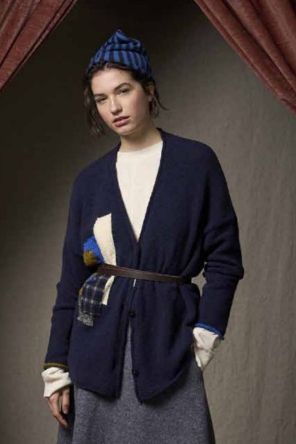 Track Patch Cardigan