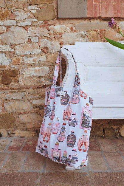 Perfume Bottle Canvas Bag