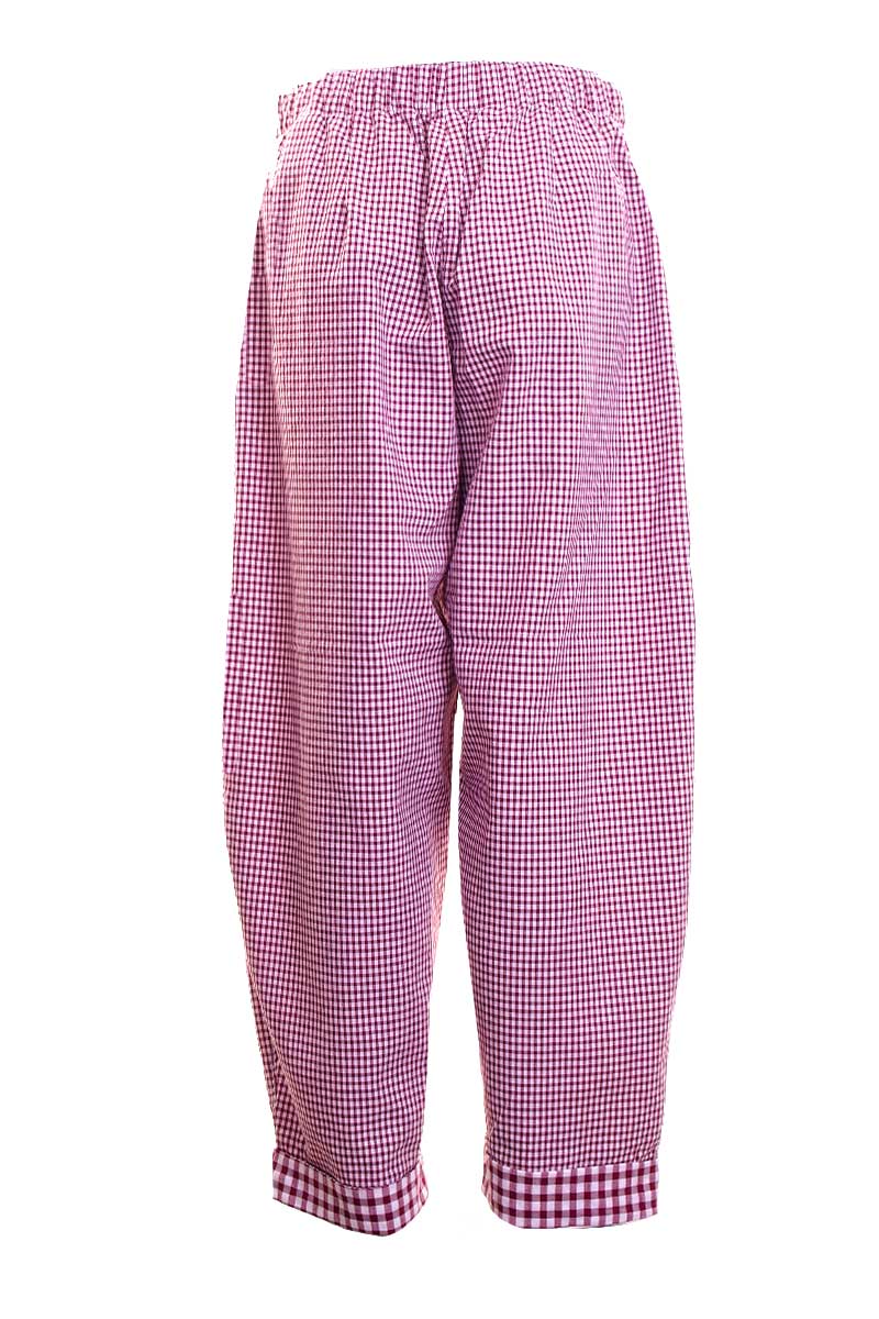 Mes Soeurs et Moi Joy Vichy Pants Grenat