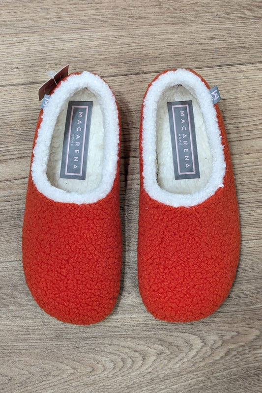 Macarena Kela Donkey Slippers Naranja Red