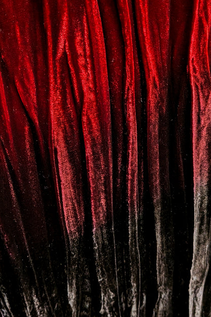 Ombre Silk Velvet 91052 Dress