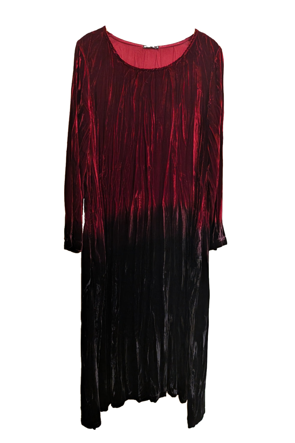 Ombre Silk Velvet 91052 Dress