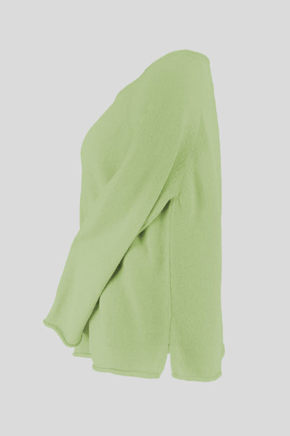 Ochre Reese Cotton Jumper Navy Marl