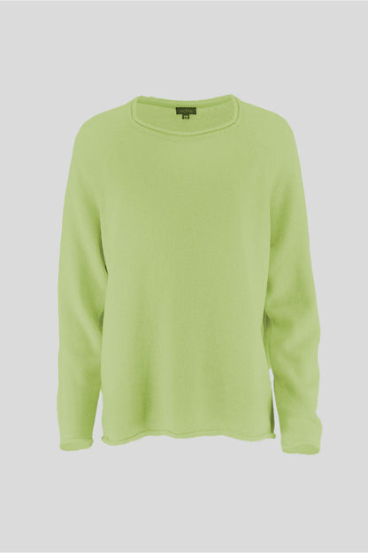 Ochre Reese Cotton Jumper Navy Marl