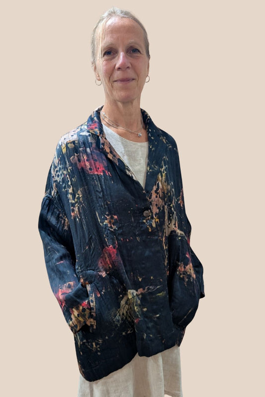 Shary Reversible Speckle Jacket