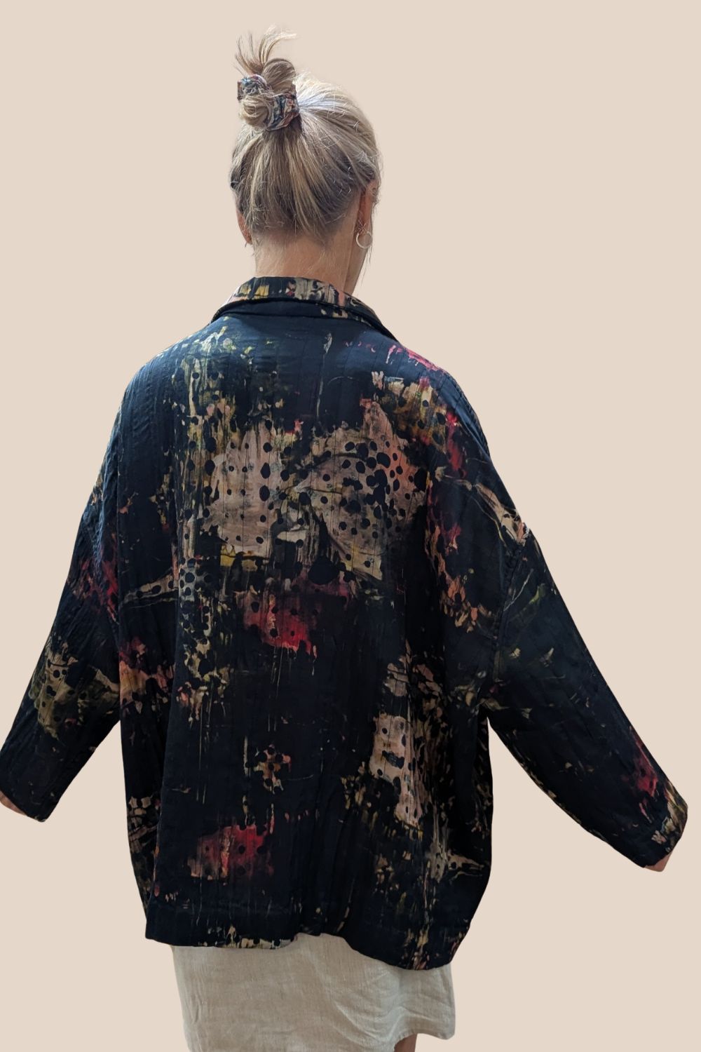 Shary Reversible Speckle Jacket