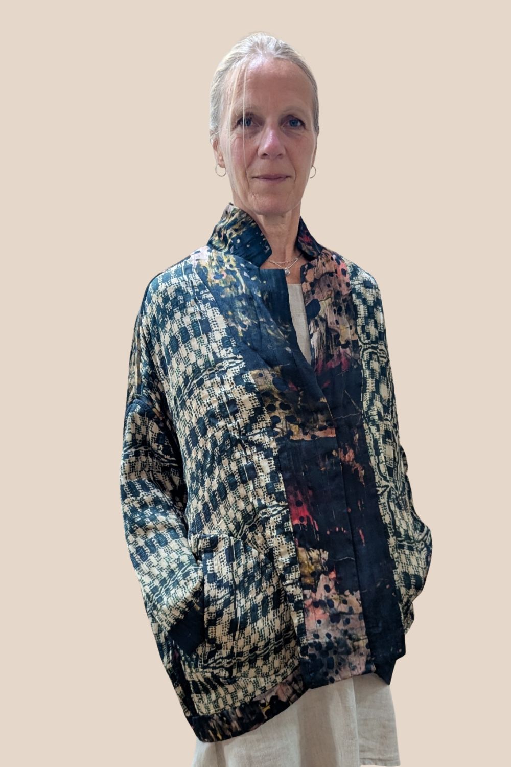 Shary Reversible Speckle Jacket