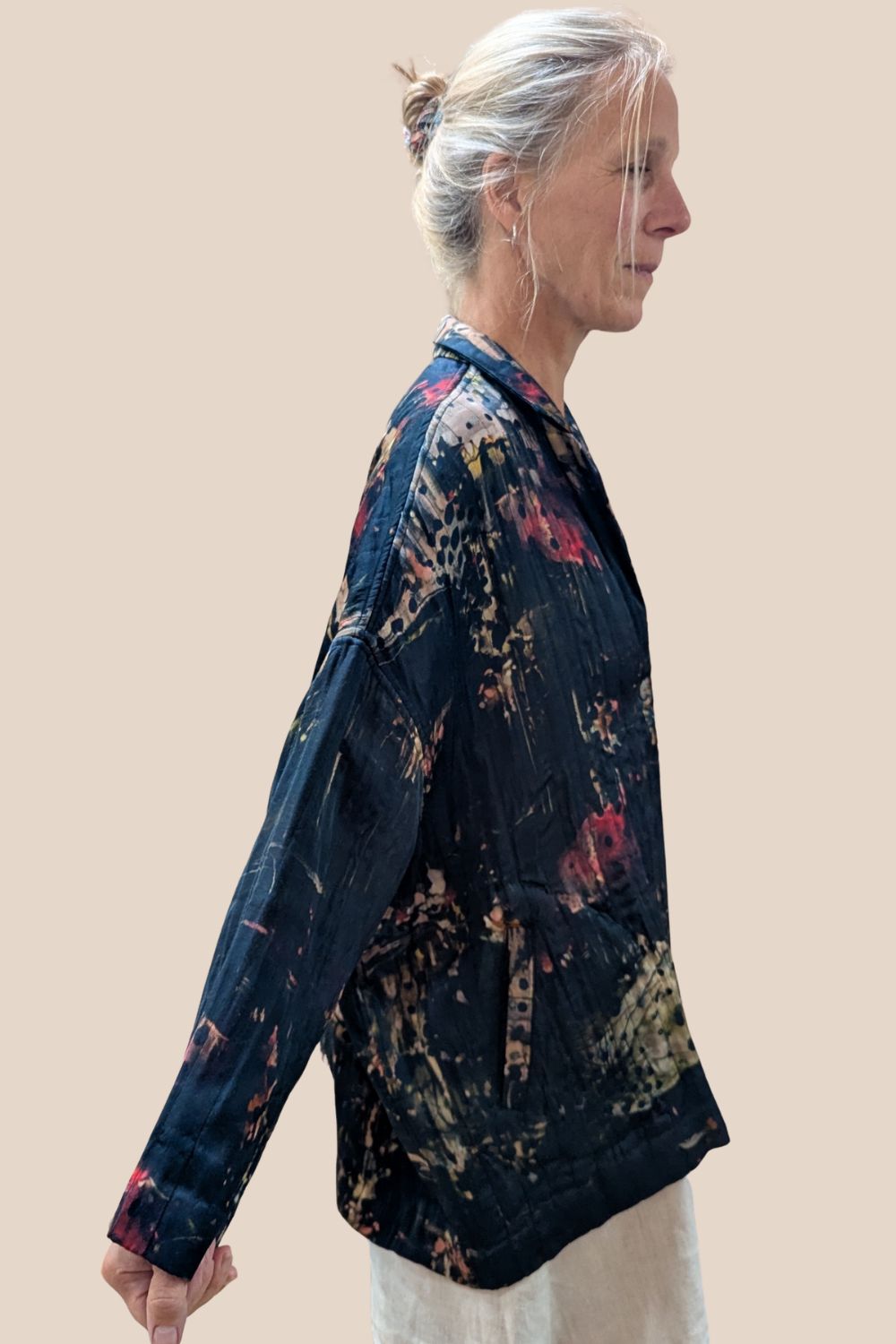 Shary Reversible Speckle Jacket