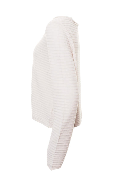 Yellow Label Ribbed Button Up Cardigan Olive