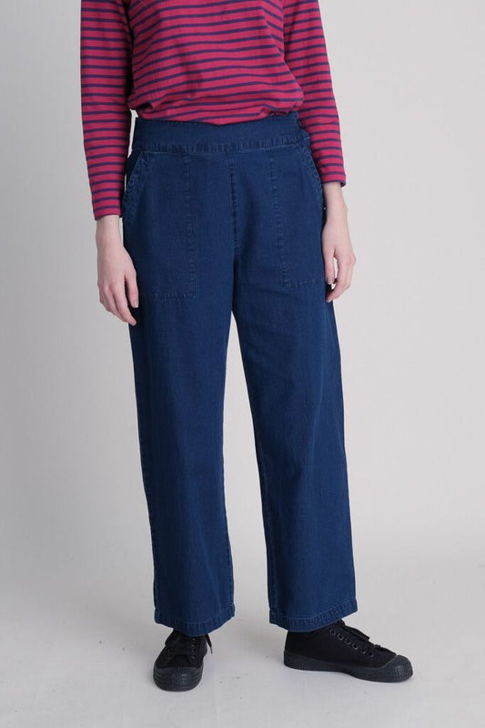 Bibico Anna Wide Legged Trousers Blue