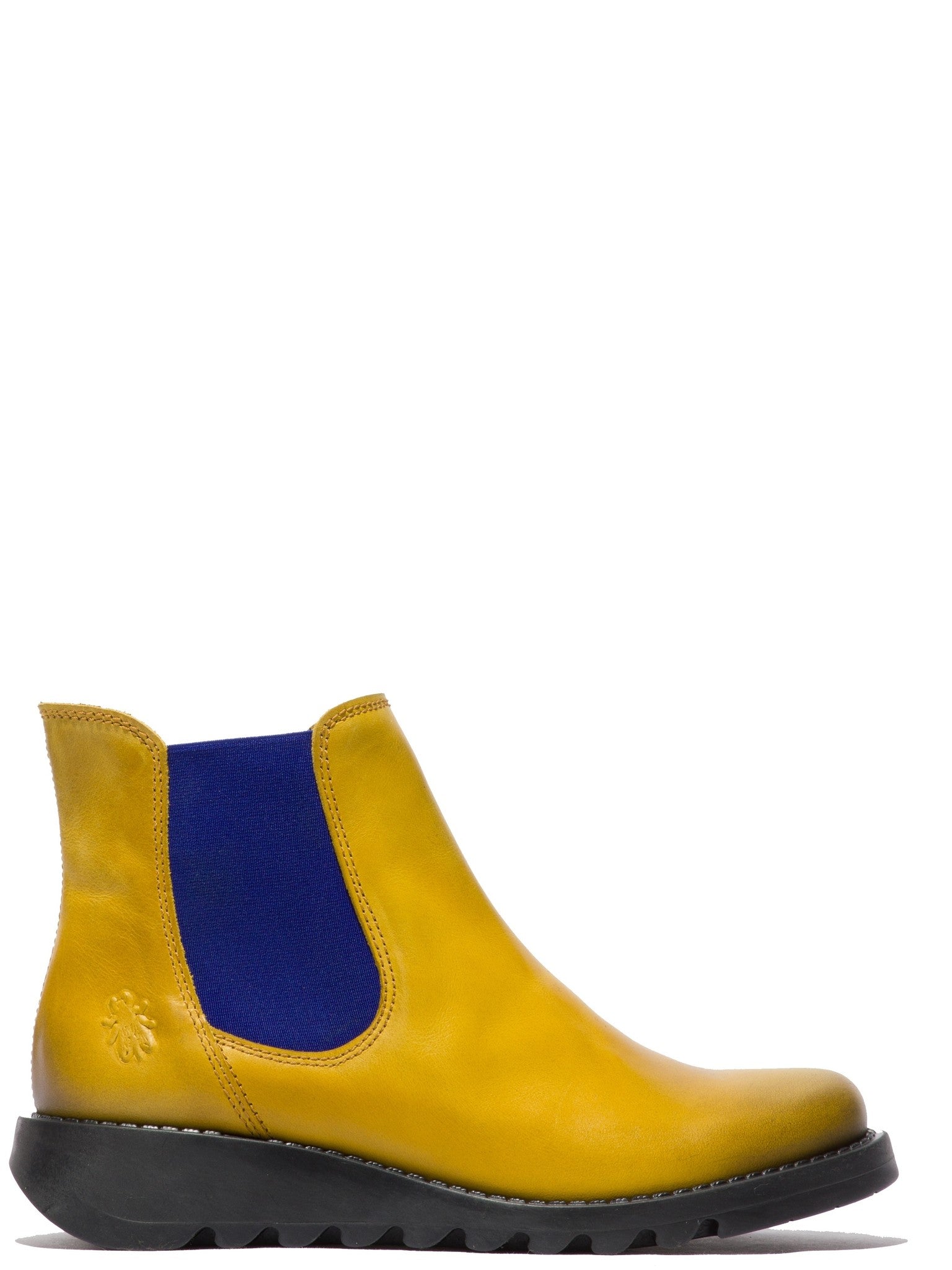 Fly London Salv Boot Mustard  Blue