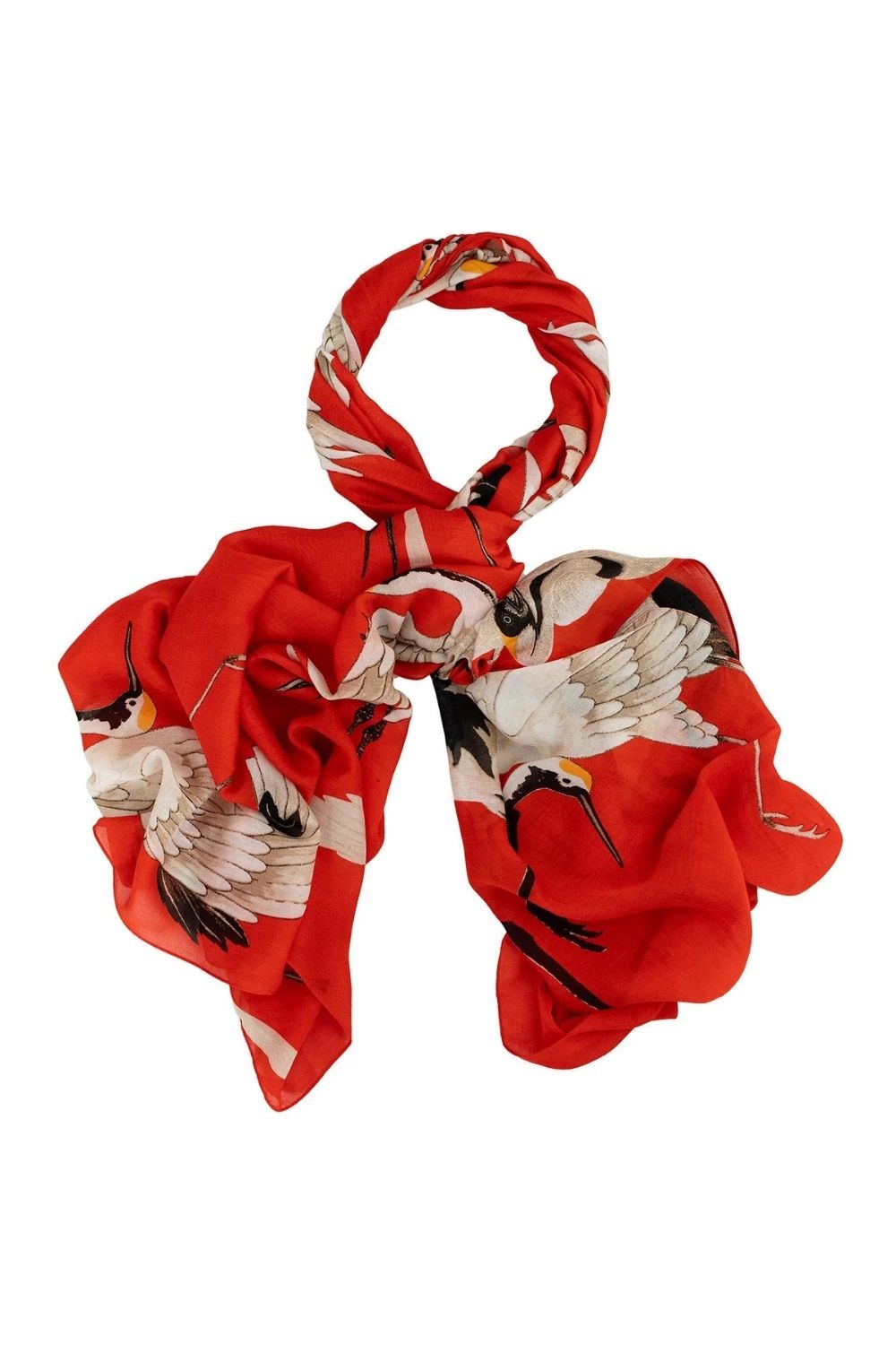 Stork Print Scarf