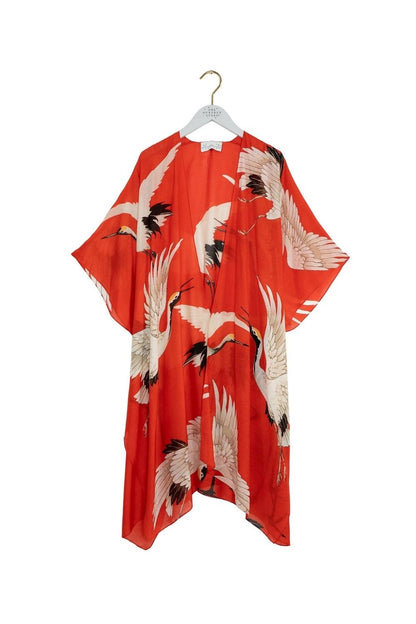 Stork Print Throwover