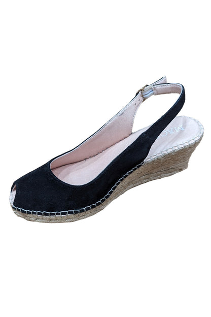 Macarena Serraje Wedges Mole