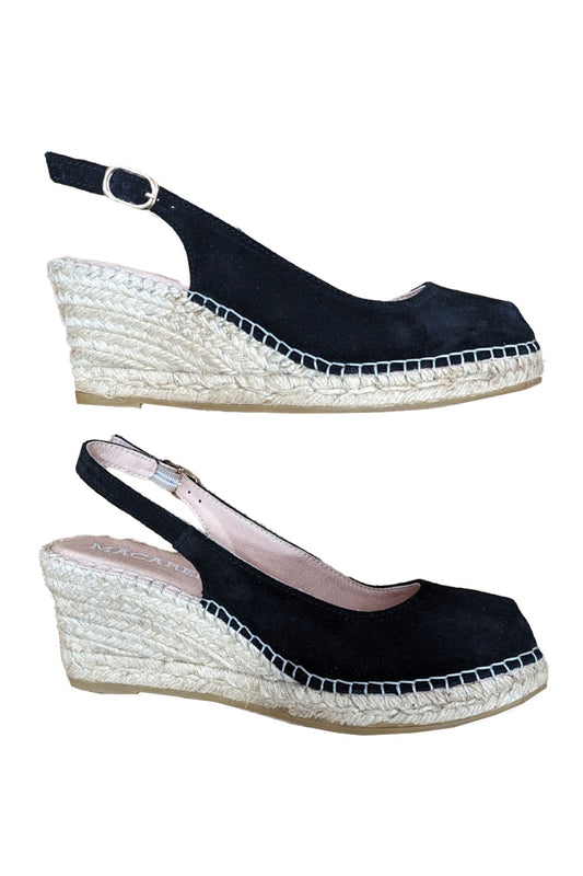 Macarena Serraje Wedges Mole