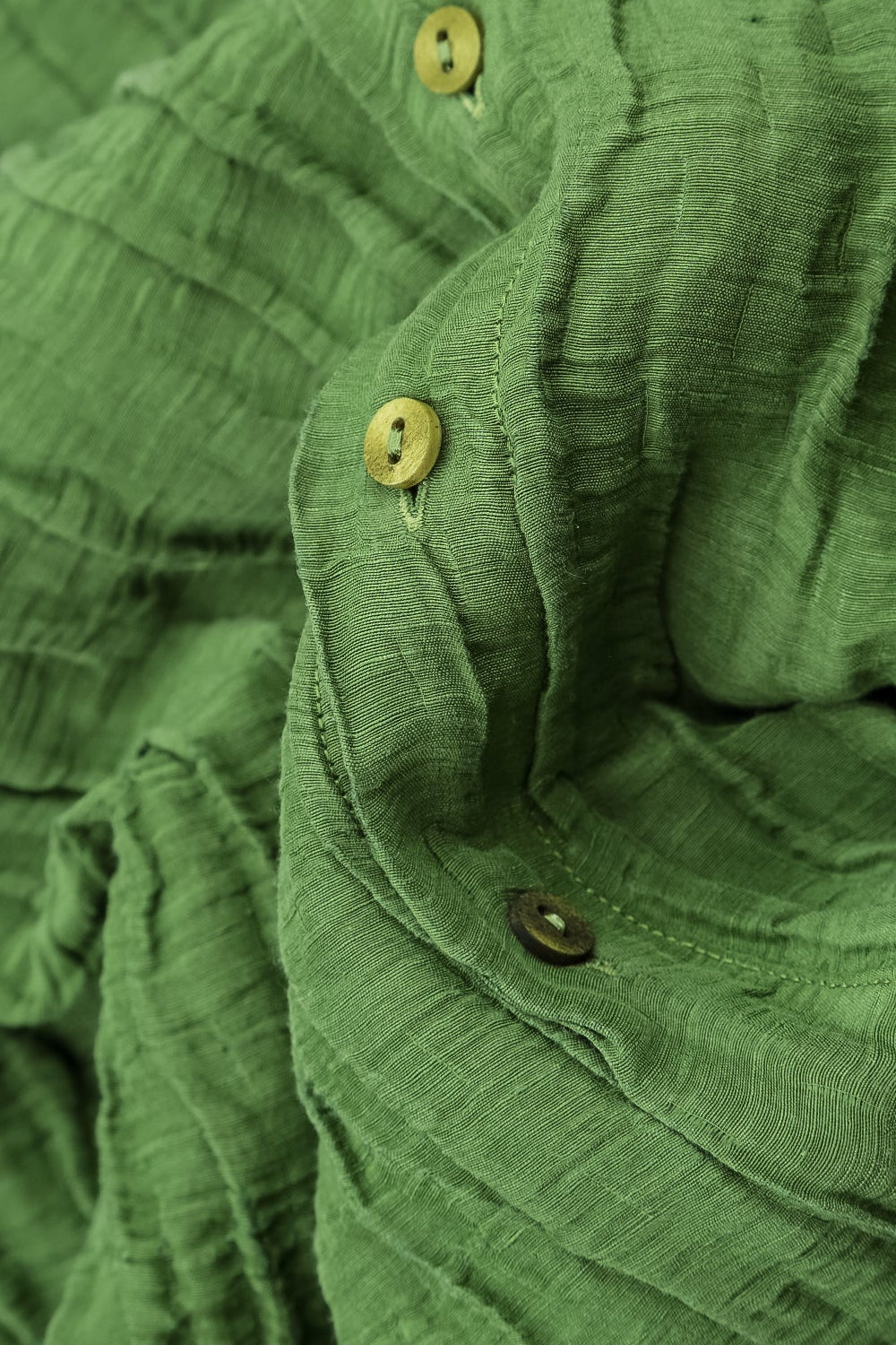 Flared Crinkle Silk 52230 Shirt