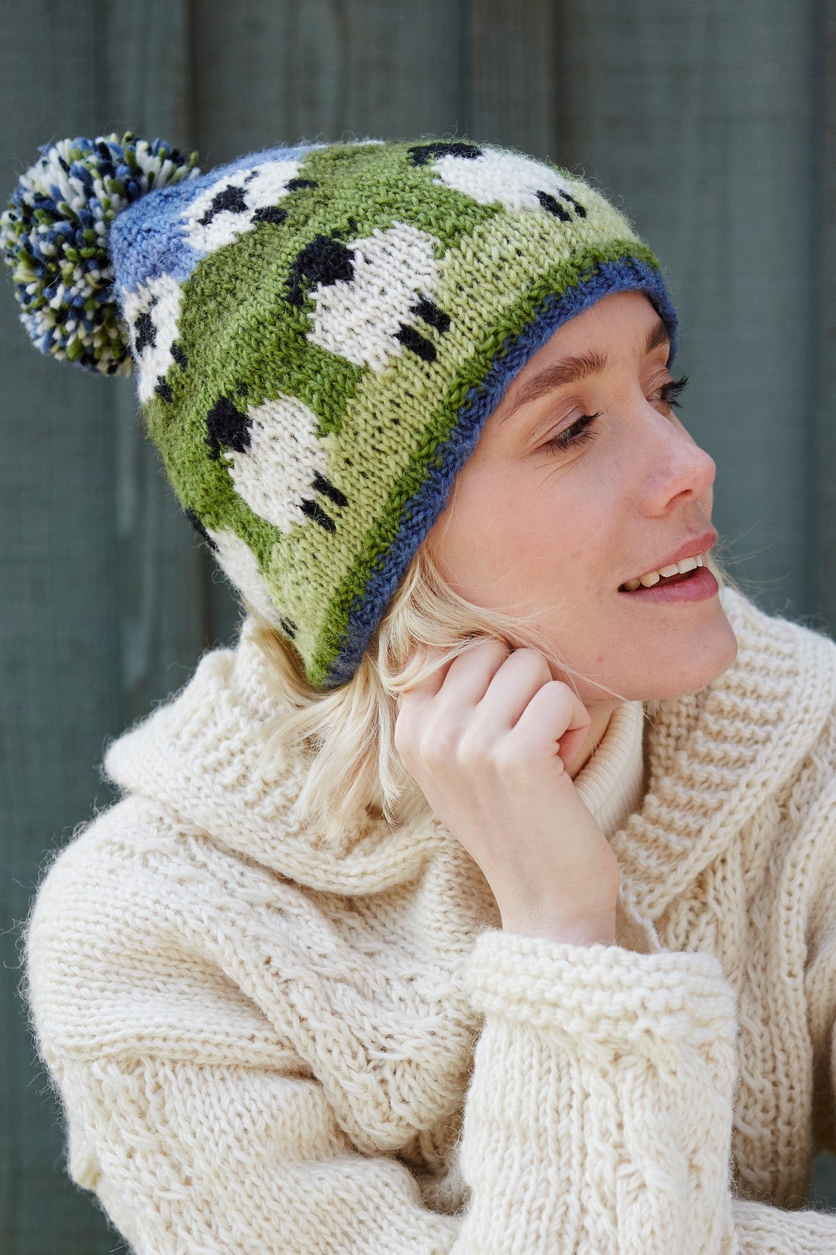 Pachamama Flock of Sheep Bobble Beanie