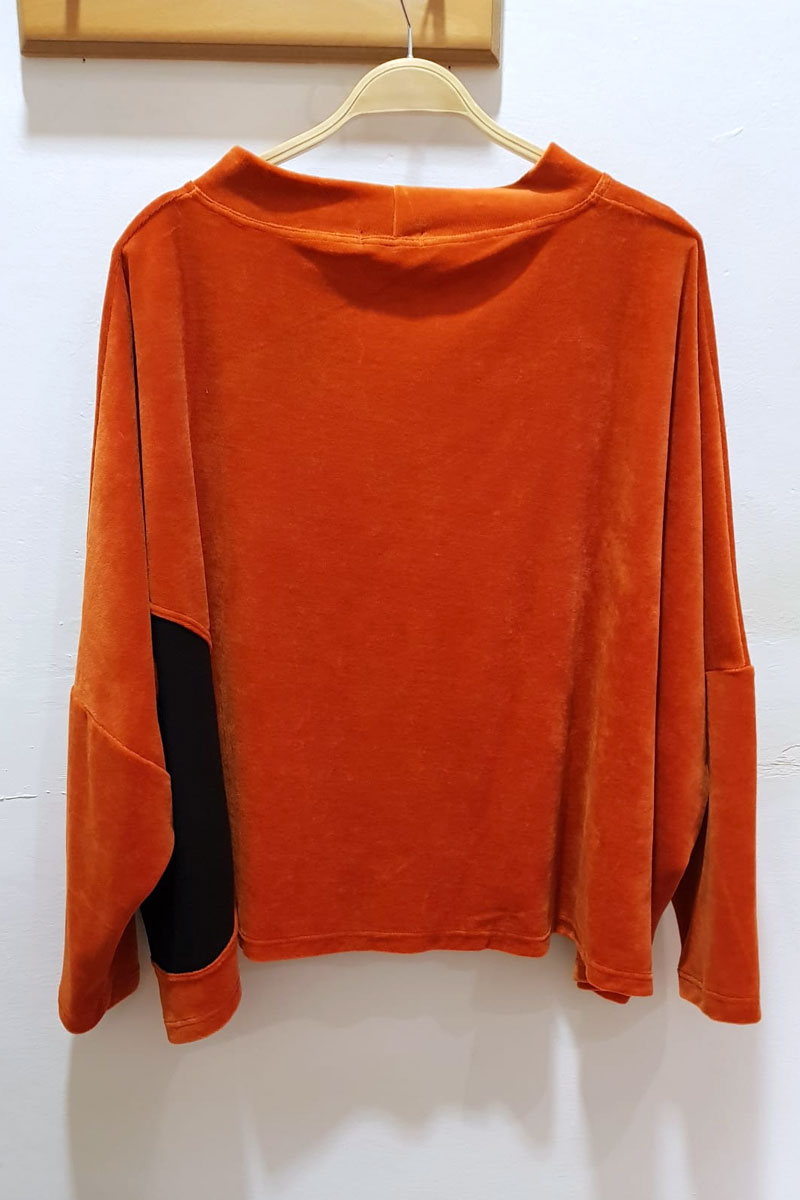 Ralston Azim Top Velvet Orange