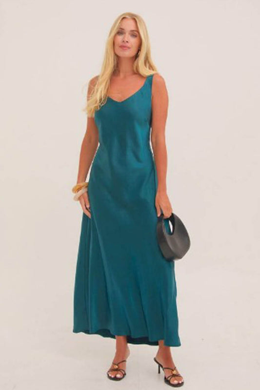 Gabriella Satin Slip Dress