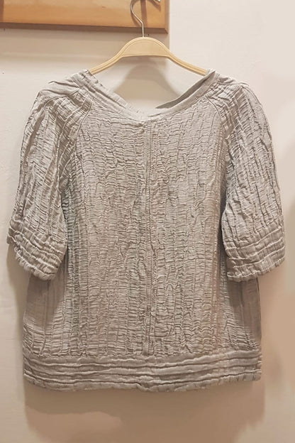 Grizas Silk Linen 5840 Top Silver 