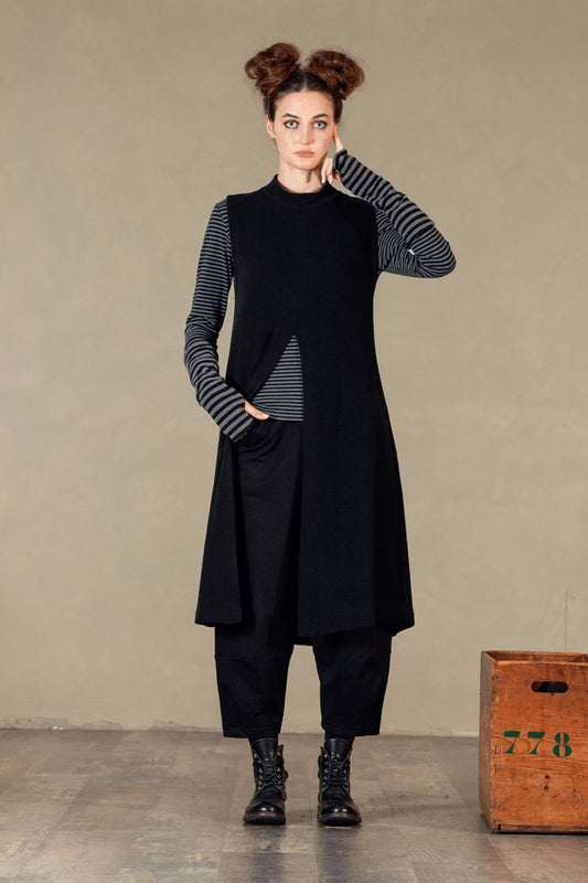Mama B Annie Gilet Nero Black