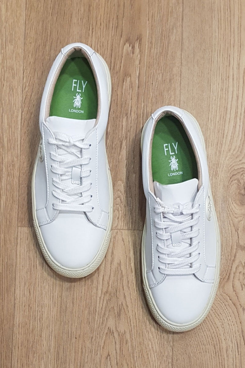 Fly London Tafa Trainer White White