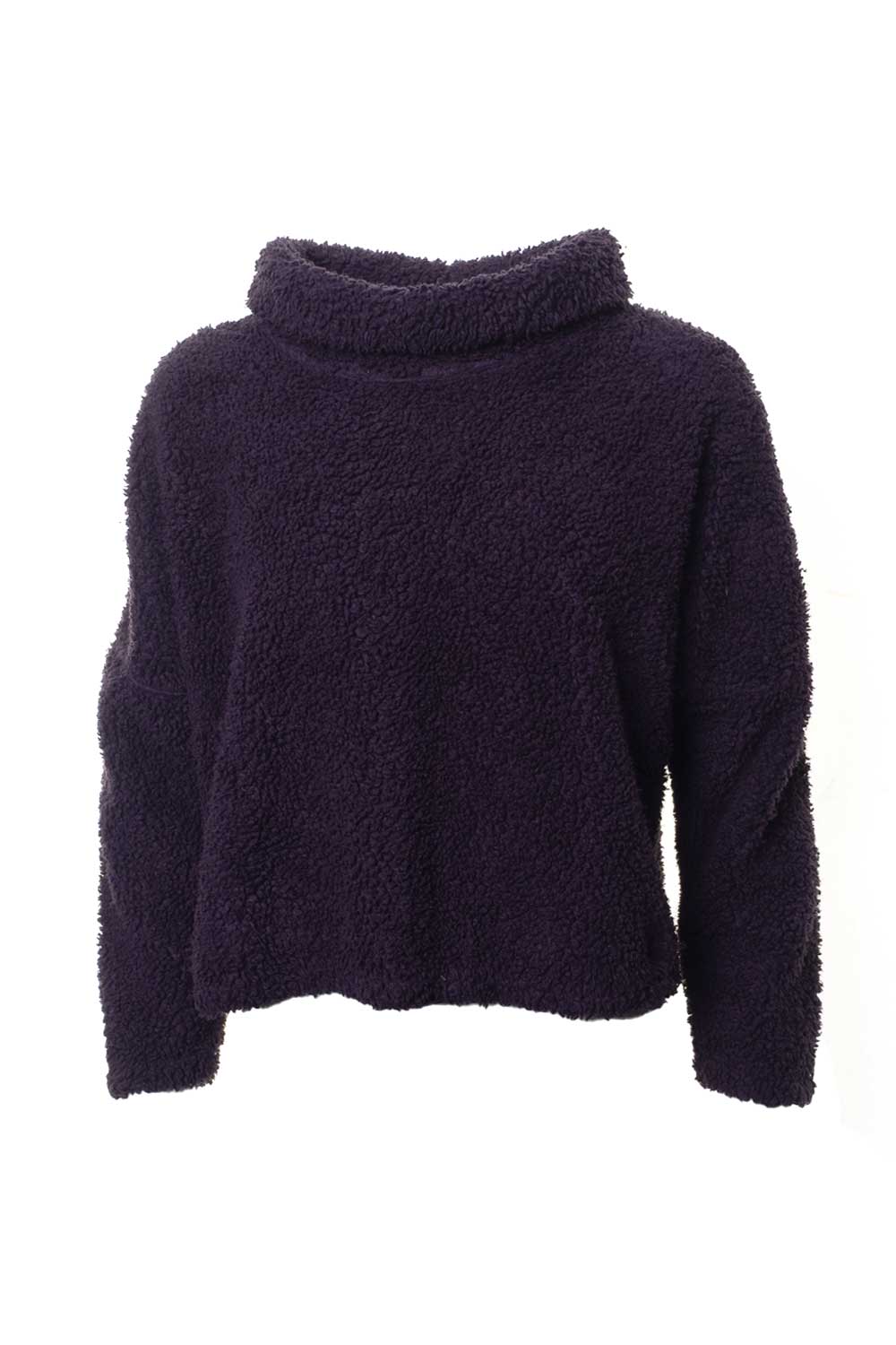 Teddy Fleece Funnel Neck 52602 Top