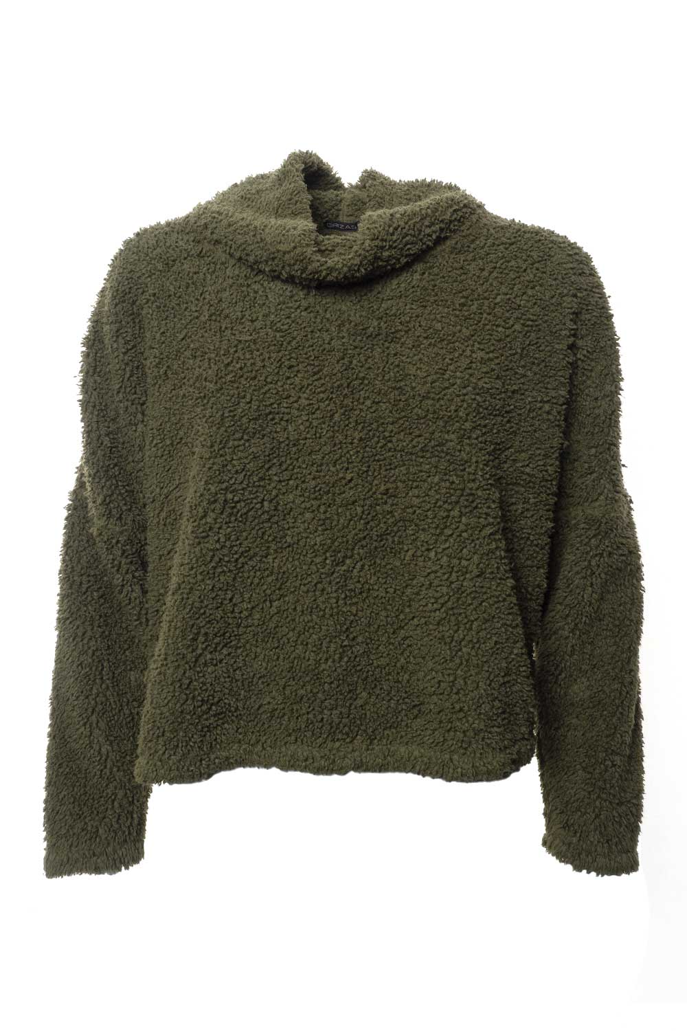 Teddy Fleece Funnel Neck 52602 Top