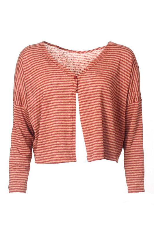 Mama B Ida Cardigan Peach Clay
