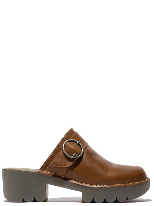 Fly London End Shoe Camel Brown