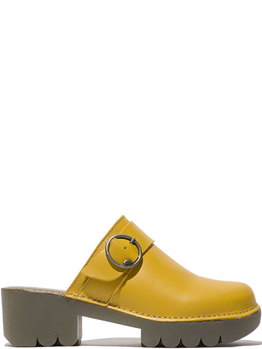 Fly London End Shoe Mustard Yellow