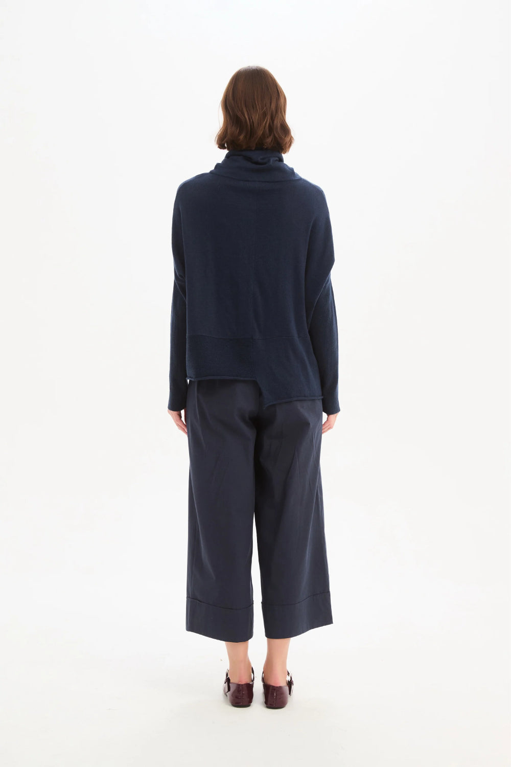 Roll Hem Pocket Knit